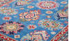 Kazak Blue Hand Knotted 34 X 411 Area Rug 700-157728 Thumb 3
