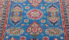 Kazak Blue Hand Knotted 34 X 411 Area Rug 700-157728 Thumb 5