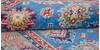 Kazak Blue Hand Knotted 34 X 411 Area Rug 700-157728 Thumb 7