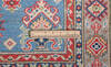 Kazak Blue Hand Knotted 34 X 411 Area Rug 700-157728 Thumb 8