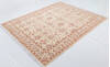 Chobi Beige Hand Knotted 68 X 84  Area Rug 700-157730 Thumb 2