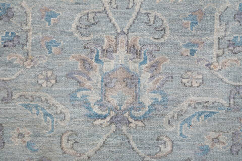 Chobi Light Gray Hand Knotted 62 X 92 Area Rug 700-157731 Image 6
