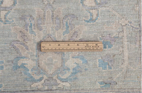 Chobi Light Gray Hand Knotted 62 X 92 Area Rug 700-157731 Image 8