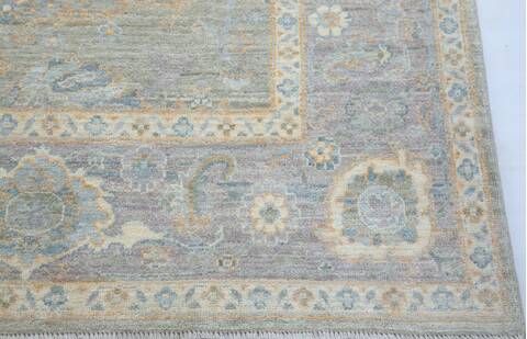 Chobi Green Hand Knotted 710 X 910 Area Rug 700-157733 Image 3