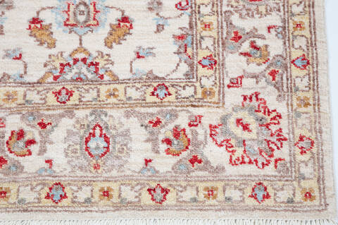 Chobi Beige Hand Knotted 41 X 63 Area Rug 700-157737 Image 4