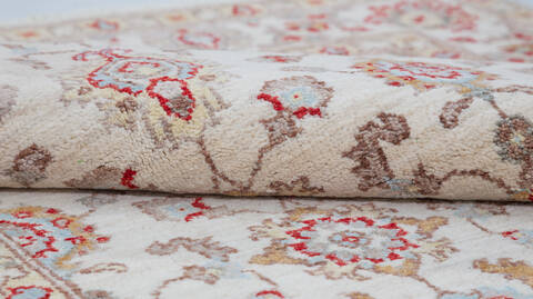 Chobi Beige Hand Knotted 41 X 63 Area Rug 700-157737 Image 7