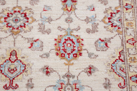 Chobi Beige Hand Knotted 40 X 62 Area Rug 700-157738 Image 6