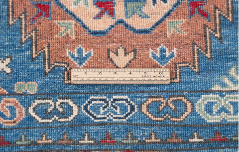 Kazak Blue Hand Knotted 68 X 99 Area Rug 700-157740 Image 8