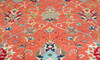 Kazak Orange Hand Knotted 83 X 100 Area Rug 700-157741 Thumb 5