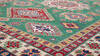 Kazak Green Hand Knotted 58 X 80 Area Rug 700-157742 Thumb 3