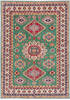 Kazak Green Hand Knotted 58 X 80 Area Rug 700-157742 Thumb 0