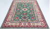 Kazak Green Hand Knotted 66 X 910  Area Rug 700-157744 Thumb 1