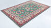 Kazak Green Hand Knotted 66 X 910  Area Rug 700-157744 Thumb 2
