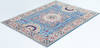 Kazak Blue Hand Knotted 50 X 65 Area Rug 700-157746 Thumb 2