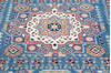 Kazak Blue Hand Knotted 50 X 65 Area Rug 700-157746 Thumb 5
