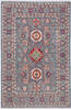 Kazak Grey Hand Knotted 40 X 60 Area Rug 700-157747 Thumb 0