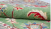 Kazak Green Hand Knotted 40 X 60 Area Rug 700-157748 Thumb 7