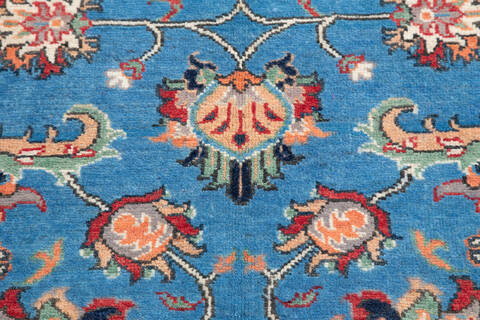 Kazak Blue Hand Knotted 43 X 60 Area Rug 700-157749 Image 6