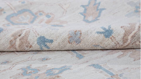Chobi Beige Hand Knotted 91 X 120 Area Rug 700-157750 Image 7