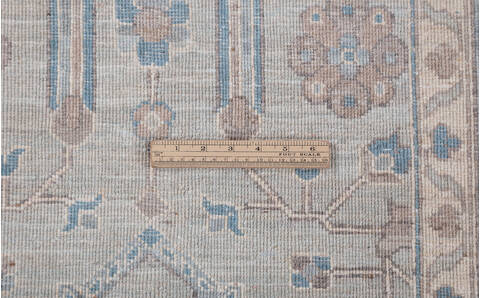 Chobi Beige Hand Knotted 91 X 120 Area Rug 700-157750 Image 8