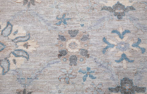 Chobi Grey Hand Knotted 911 X 1310 Area Rug 700-157751 Image 5