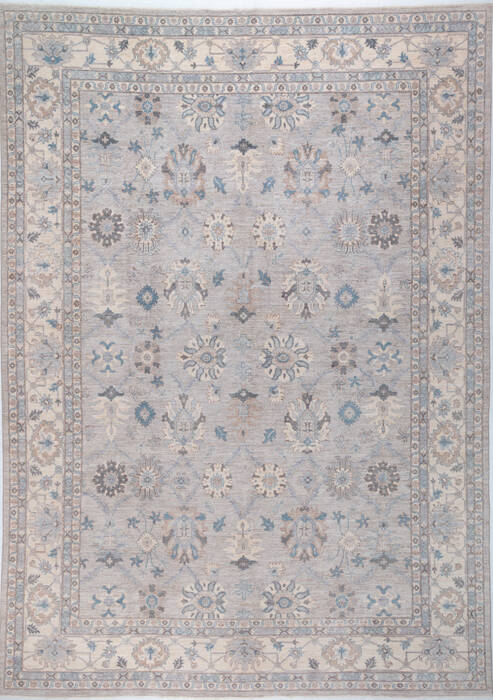 Chobi Grey Hand Knotted 911 X 1310 Area Rug 700-157751 Image 0
