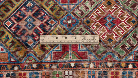 Chobi Multicolor Runner Hand Knotted 31 X 83 Area Rug 700-157756 Image 8