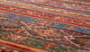 Chobi Multicolor Runner Hand Knotted 211 X 75 Area Rug 700-157757 Thumb 3