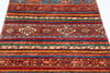 Chobi Multicolor Runner Hand Knotted 211 X 75 Area Rug 700-157757 Thumb 5