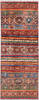 Chobi Multicolor Runner Hand Knotted 211 X 75 Area Rug 700-157757 Thumb 0
