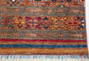 Chobi Multicolor Runner Hand Knotted 211 X 82 Area Rug 700-157758 Thumb 4