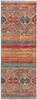 Chobi Multicolor Runner Hand Knotted 211 X 82 Area Rug 700-157758 Thumb 0