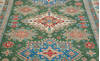 Kazak Green Hand Knotted 59 X 79 Area Rug 700-157761 Thumb 5