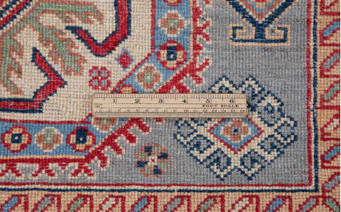 Kazak Grey Hand Knotted 310 X 59 Area Rug 700-157762 Image 8