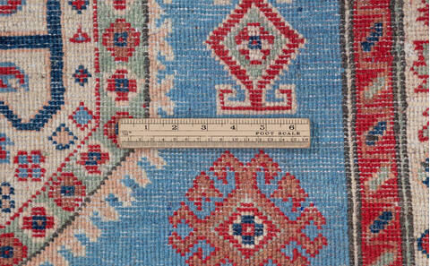 Kazak Blue Hand Knotted 43 X 511 Area Rug 700-157763 Image 8