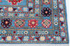 Kazak Light Blue Hand Knotted 40 X 58  Area Rug 700-157764 Thumb 4