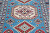 Kazak Light Blue Hand Knotted 40 X 58  Area Rug 700-157764 Thumb 5