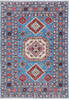 Kazak Light Blue Hand Knotted 40 X 58  Area Rug 700-157764 Thumb 0