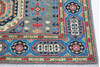 Kazak Grey Hand Knotted 42 X 59  Area Rug 700-157765 Thumb 4