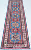 Kazak Blue Runner Hand Knotted 27 X 96 Area Rug 700-157768 Thumb 1