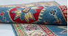 Kazak Blue Runner Hand Knotted 27 X 97 Area Rug 700-157770 Thumb 7