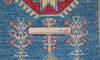 Kazak Blue Runner Hand Knotted 27 X 97 Area Rug 700-157770 Thumb 8