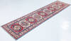Kazak Blue Runner Hand Knotted 26 X 108 Area Rug 700-157771 Thumb 2