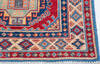 Kazak Blue Runner Hand Knotted 26 X 108 Area Rug 700-157771 Thumb 4