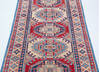 Kazak Blue Runner Hand Knotted 26 X 108 Area Rug 700-157771 Thumb 5