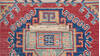 Kazak Blue Runner Hand Knotted 26 X 108 Area Rug 700-157771 Thumb 8