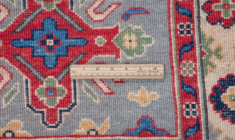Kazak Blue Runner Hand Knotted 29 X 84 Area Rug 700-157772 Image 8