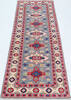 Kazak Blue Runner Hand Knotted 29 X 84 Area Rug 700-157772 Thumb 1