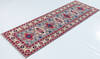 Kazak Blue Runner Hand Knotted 29 X 84 Area Rug 700-157772 Thumb 2