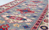 Kazak Blue Runner Hand Knotted 29 X 84 Area Rug 700-157772 Thumb 3